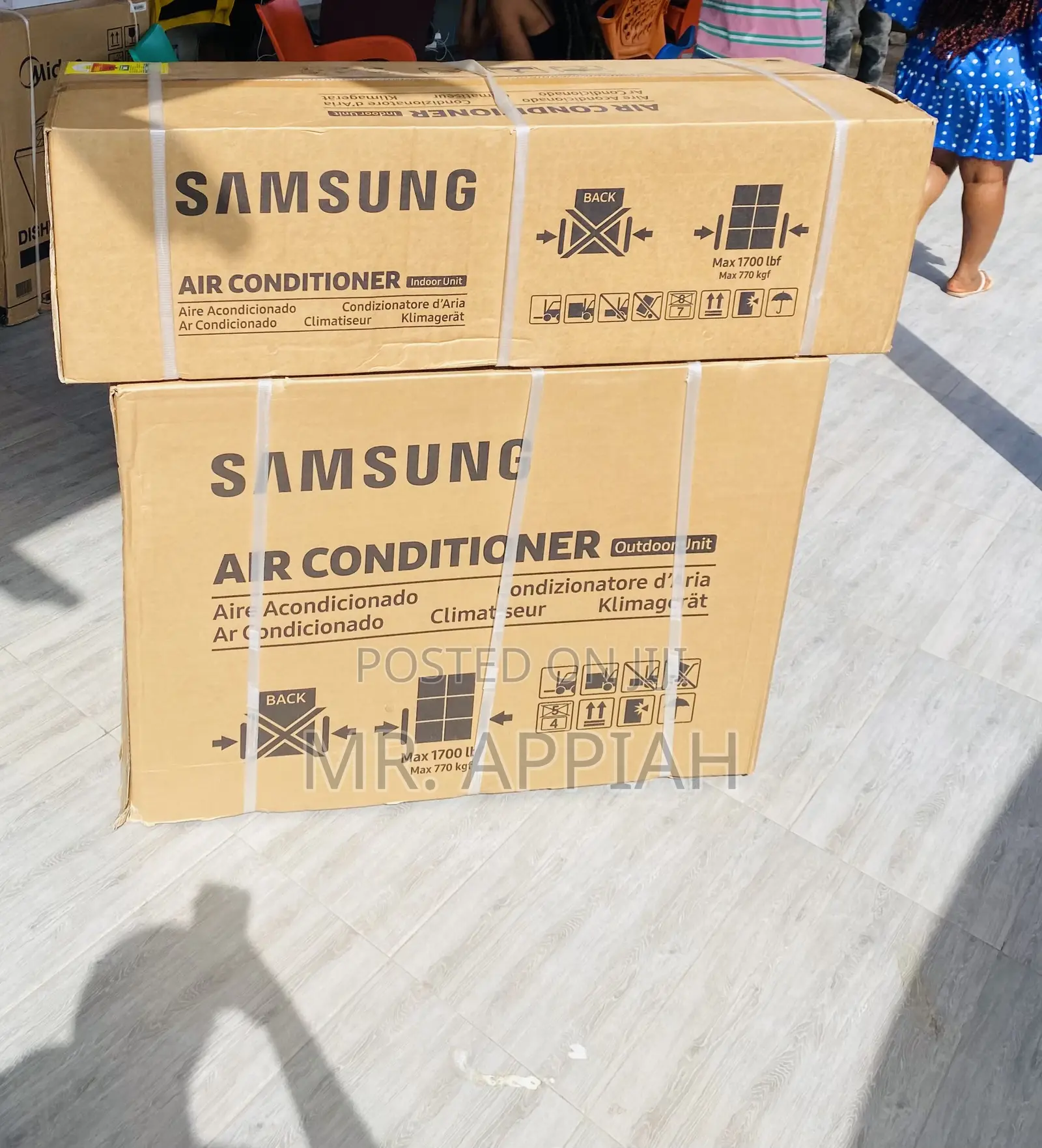 Reliable Samsung 2.5hp R410 Electric Air Conditioner(White)