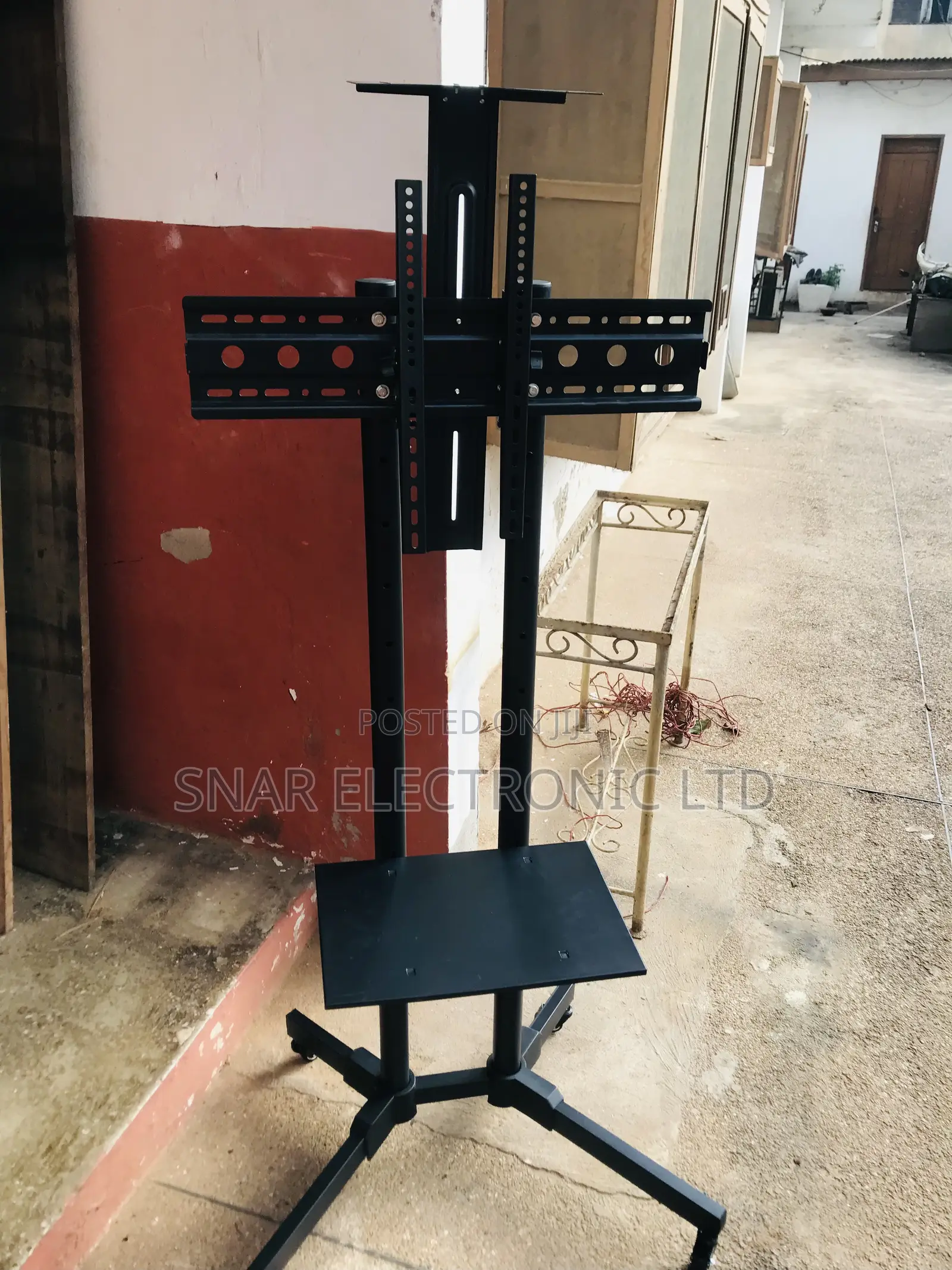 Genuine Universal Mobile TV Cart Stand With Adjustable
