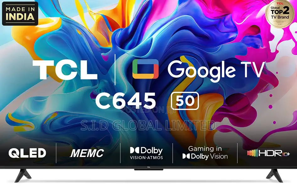 Newly Arrived TCL C645 Qled Smart TV