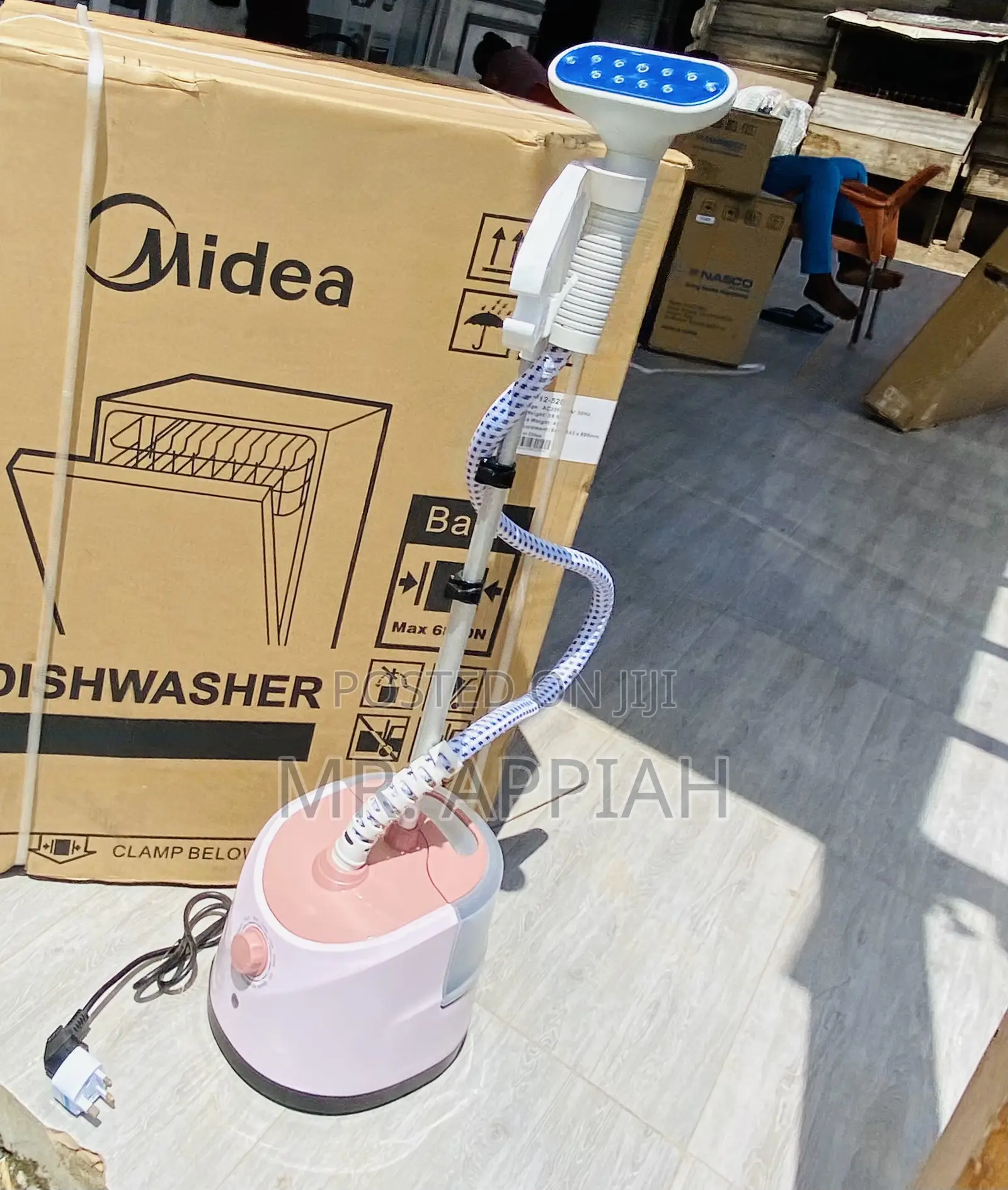 Shop Quality SC-618 Electric Garment Steamer(Pink)2000W.