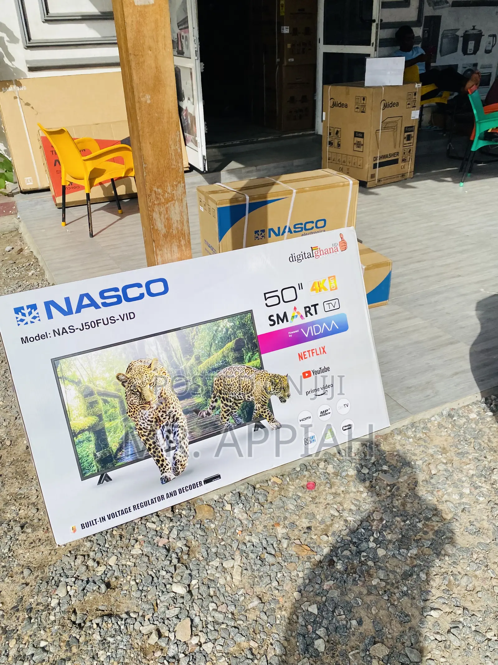 Buy Nasco 50 Inch Led Uhd/ Smart Tv(Black).