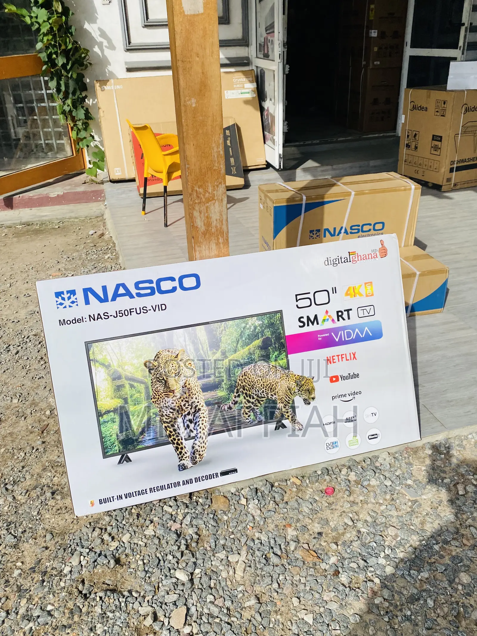 Buy Nasco 50 Inch Led Uhd/ Smart Tv(Black).