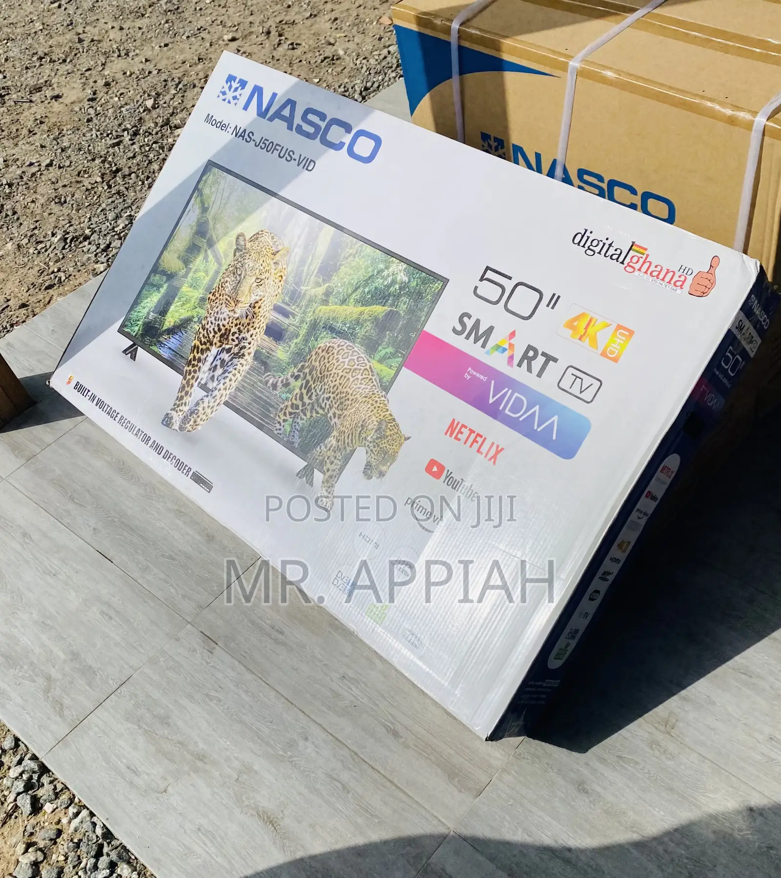 Buy Original Nasco 50”Led Uhd/ Smart Satellite Television