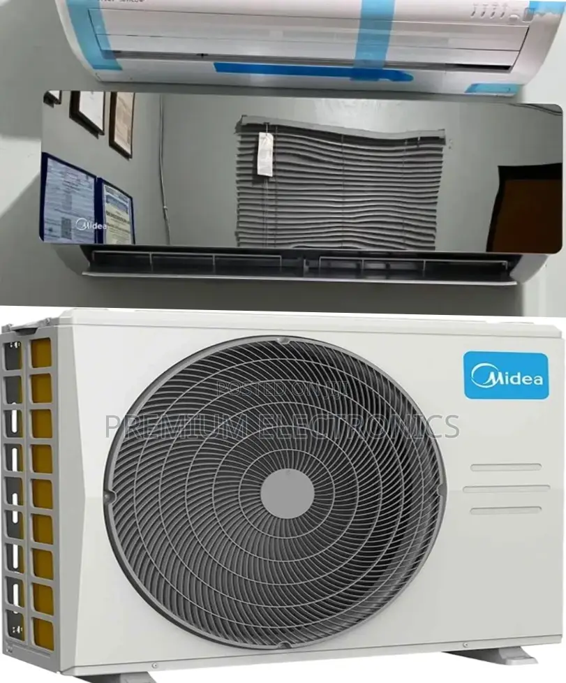 Midea 1.5hp | 2.0hp | 2.5hp Black Mirror Inverter R32 Split Ac