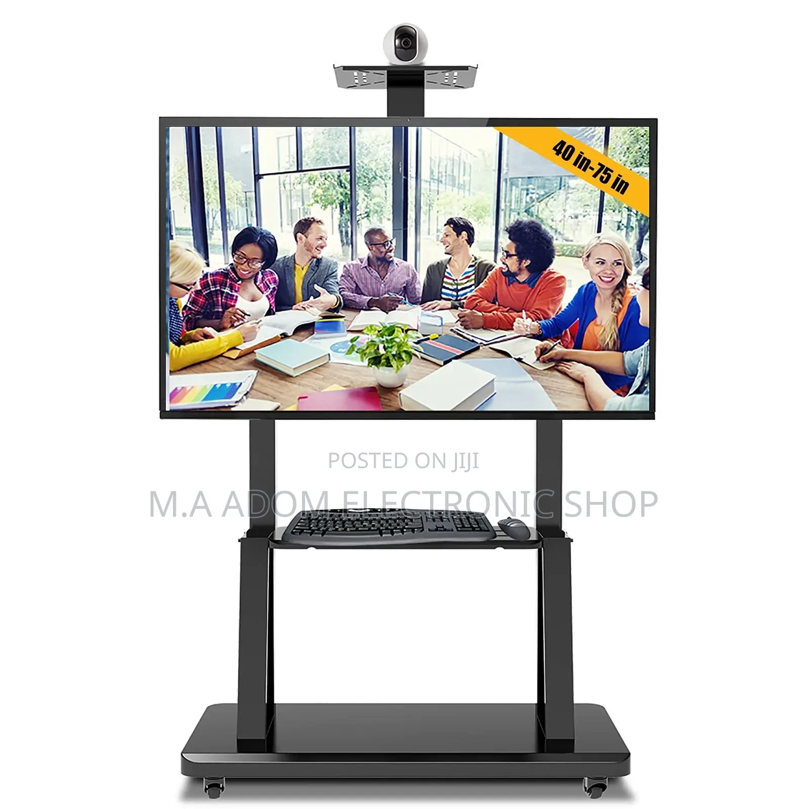 Mobile Tv Trolley for Tv 62”-110”