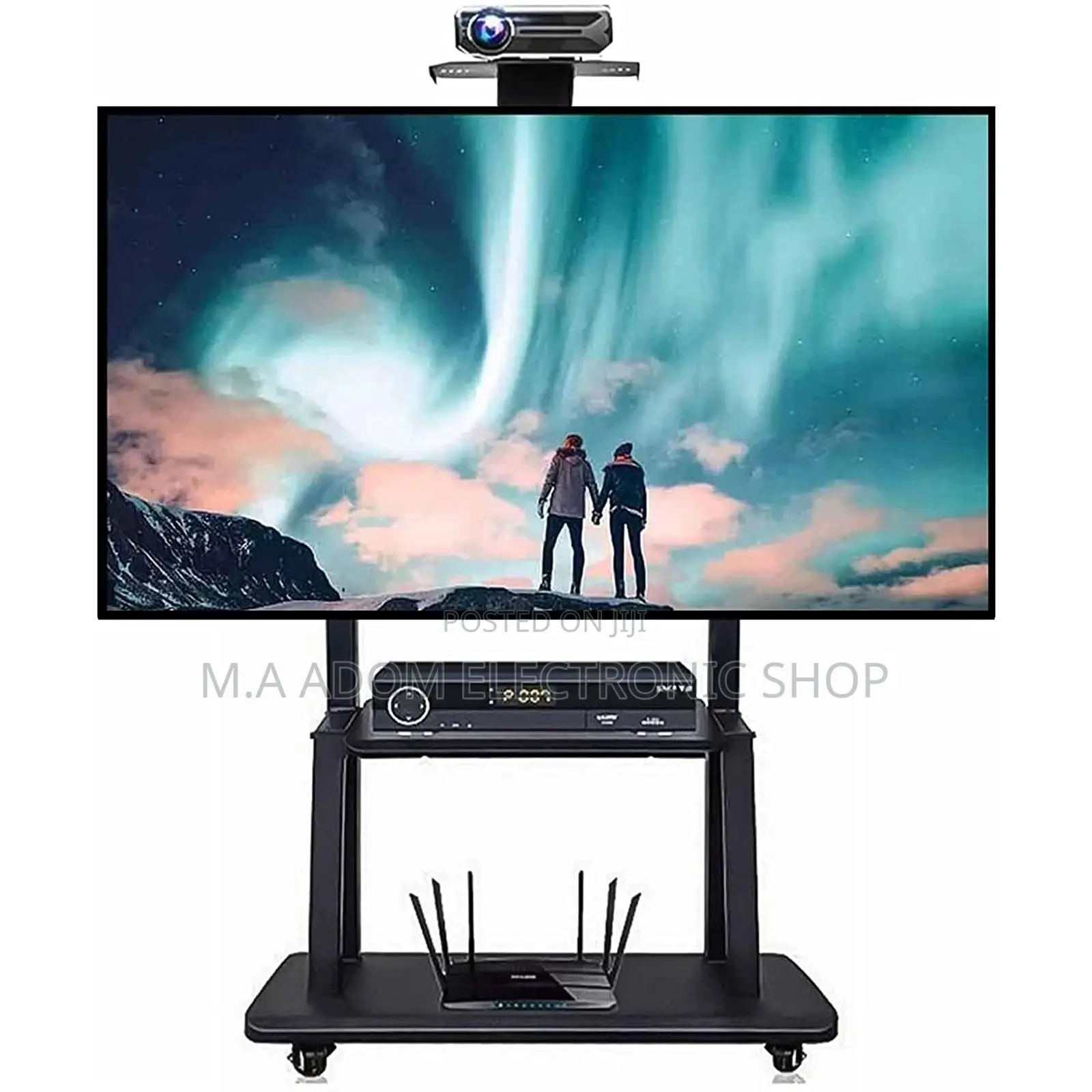 Tv Stand for Large Screen Between 65”-75”