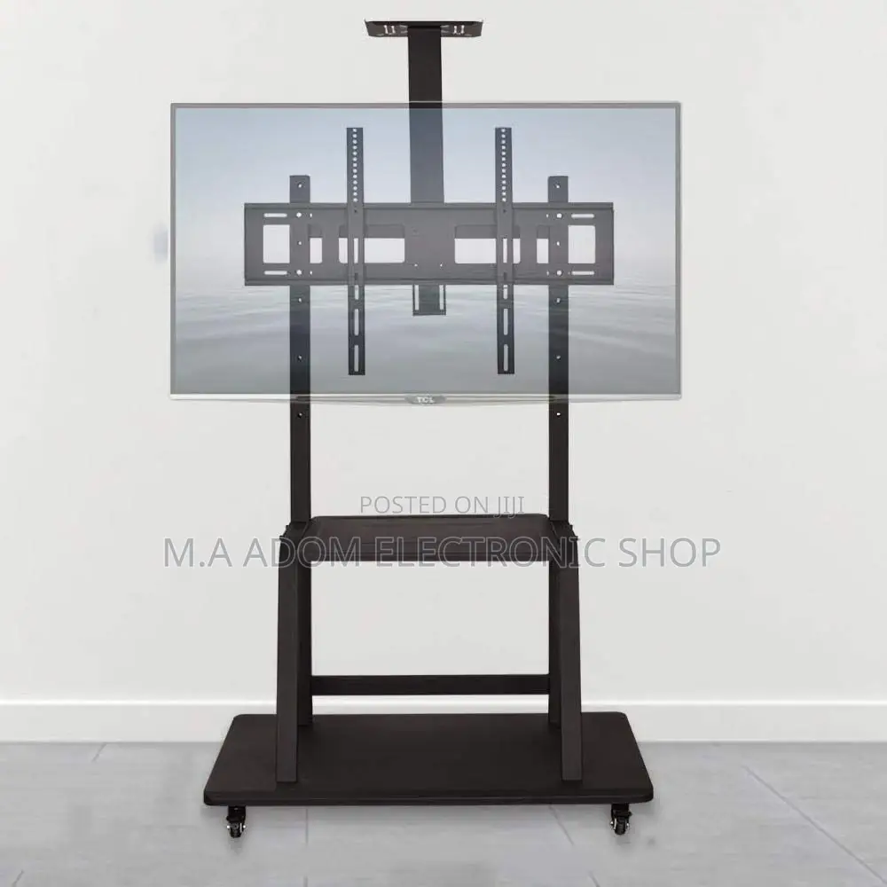 Mobile Tv Cart for Large Screen Tv Between 60”-100”