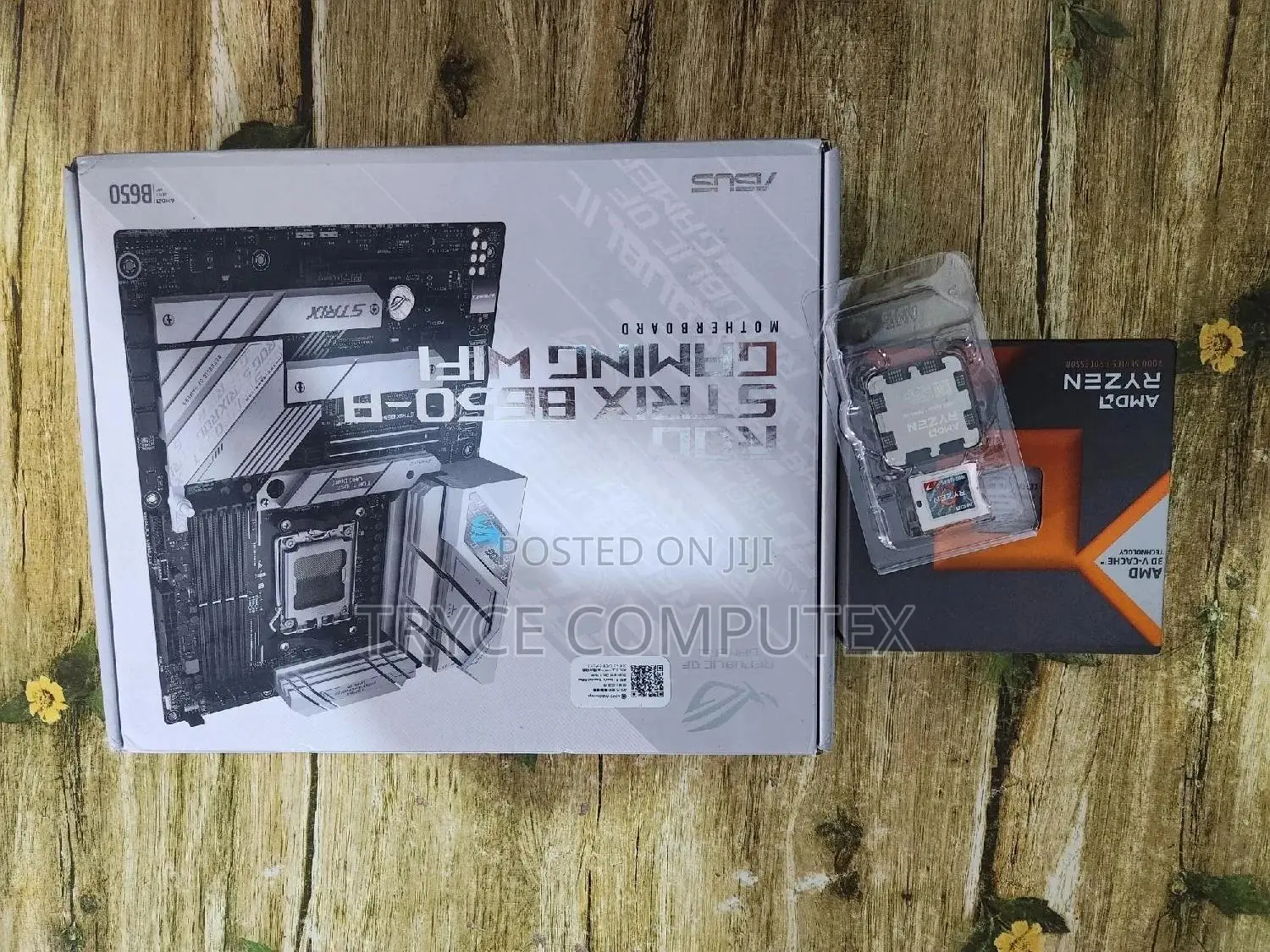 Amd Ryzen 7 7800x3d Upto 5.0ghz and Asus Strix B650 Wifi