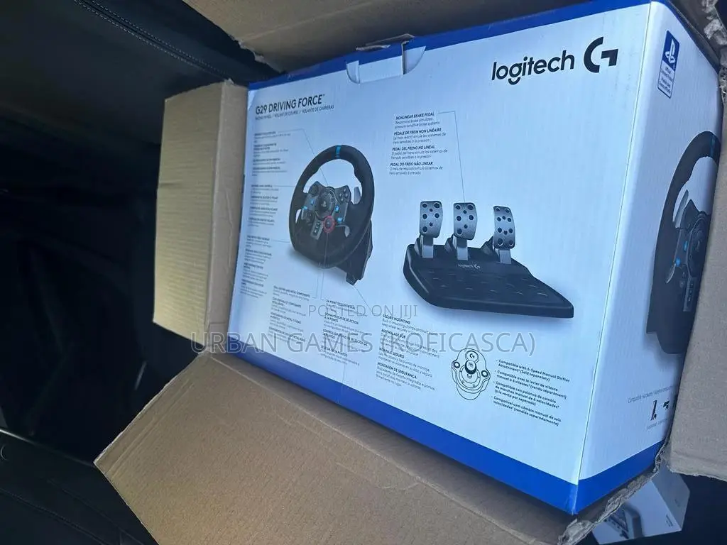 Logitech G29 Driving Force Steering Wheel Sealed Racing