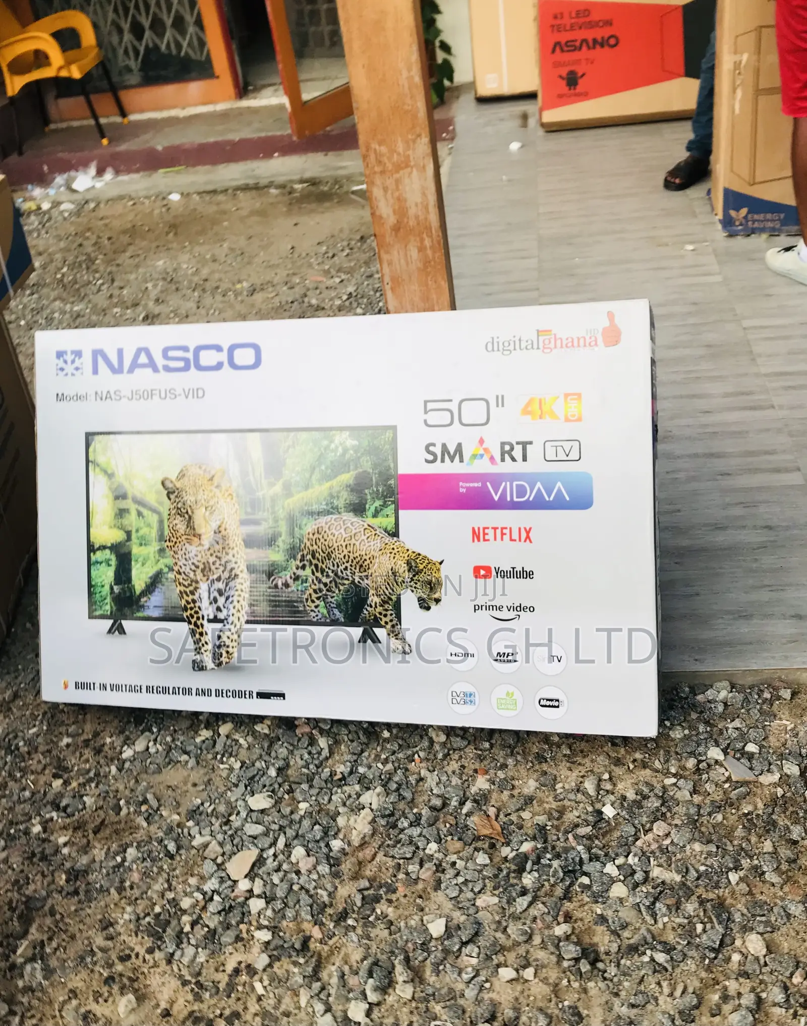 Smart Nasco Led Smart 50 Inches Glossy Tv