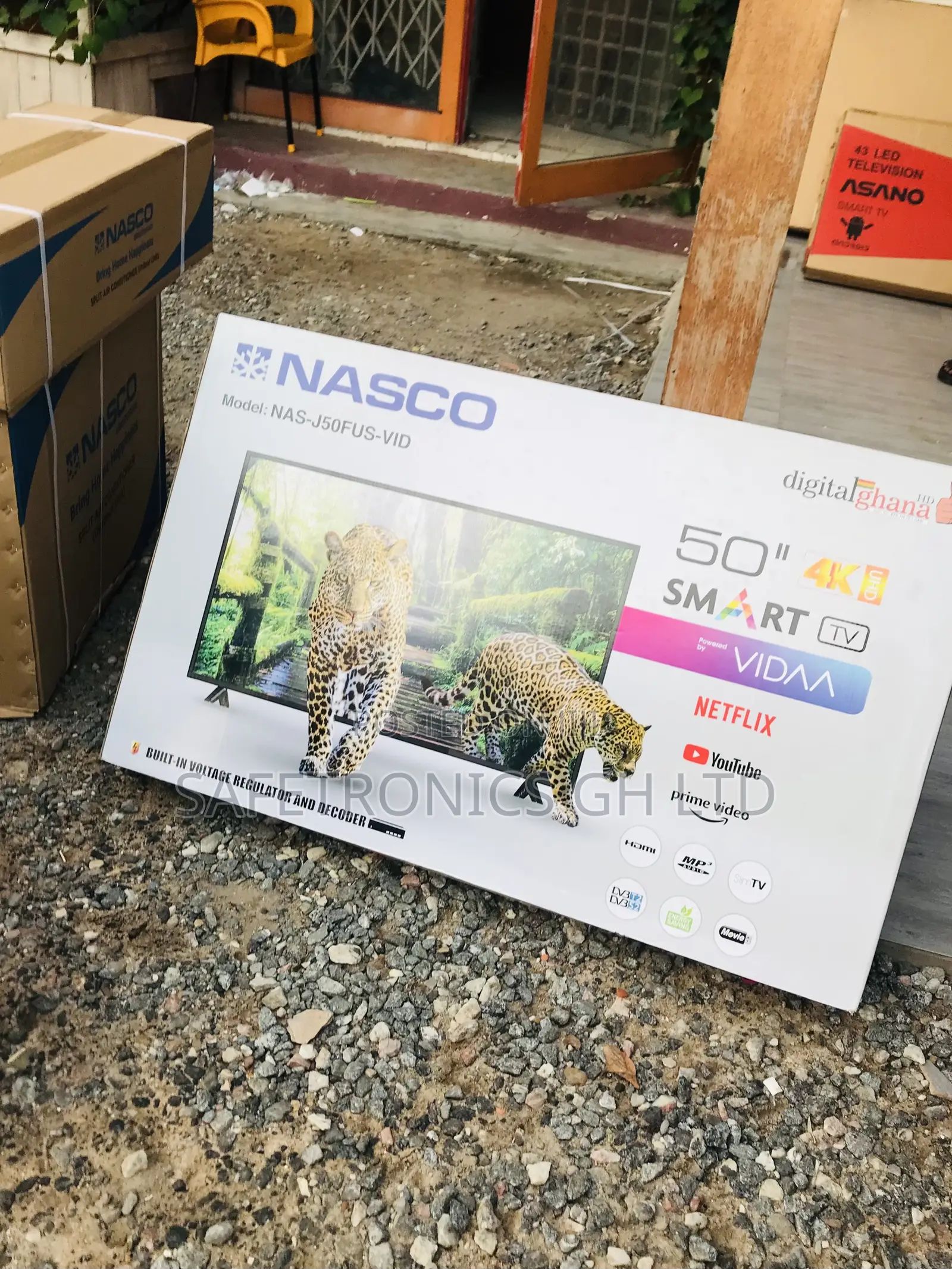 Smart Nasco Led Smart 50 Inches Glossy Tv