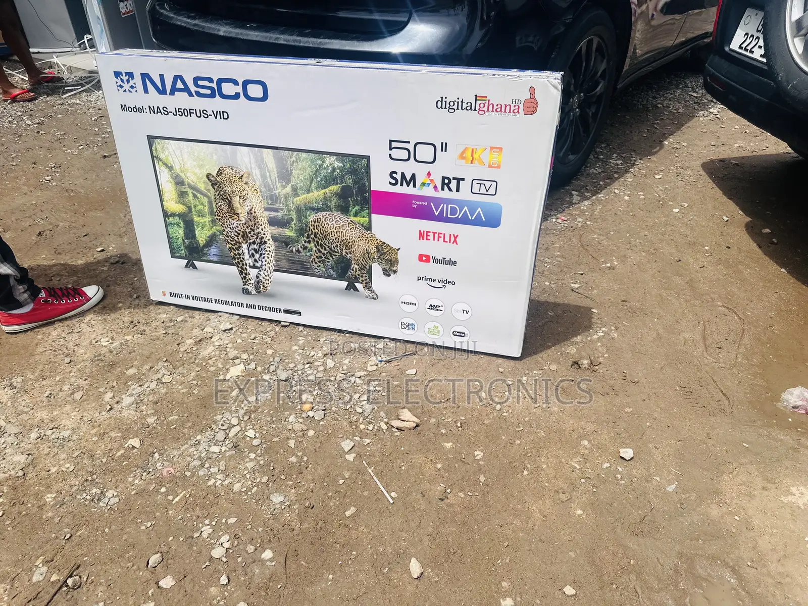 Get a New Slim Sleek Uhd Smart Nasco 50”