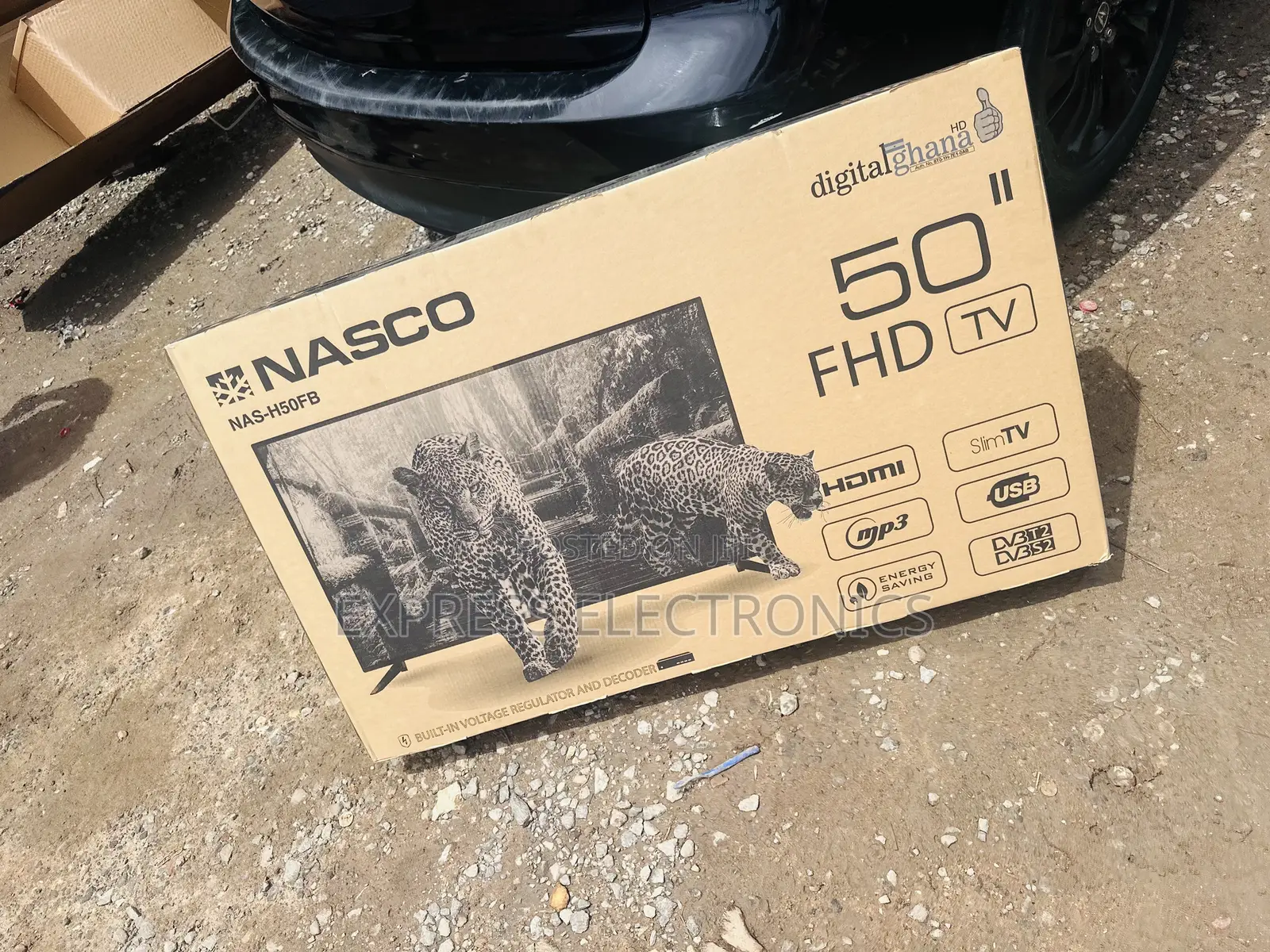 High Quality Slim FHD Satellite Nasco 50”