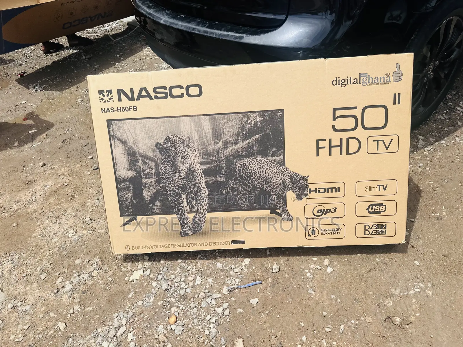High Quality Slim FHD Satellite Nasco 50”