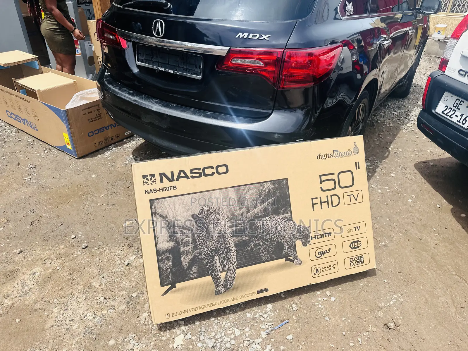 Glossy LED FHD Satellite Image 50”Nasco