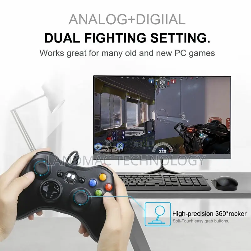 Microsoft Xbox 360 Wired Controller for PC Xbox 360
