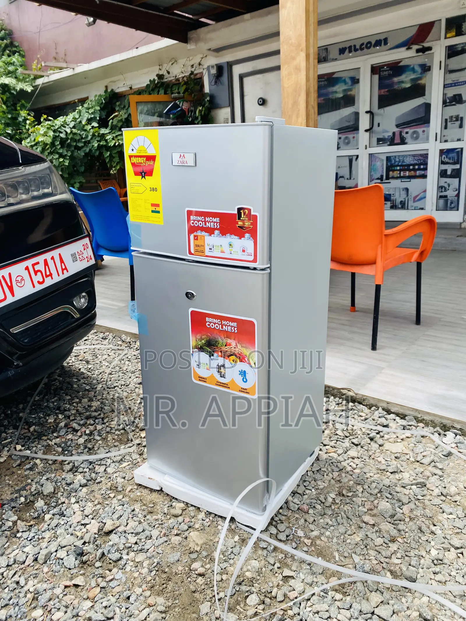 Sleek Design Zara 135 KH Electric Refrigerator.
