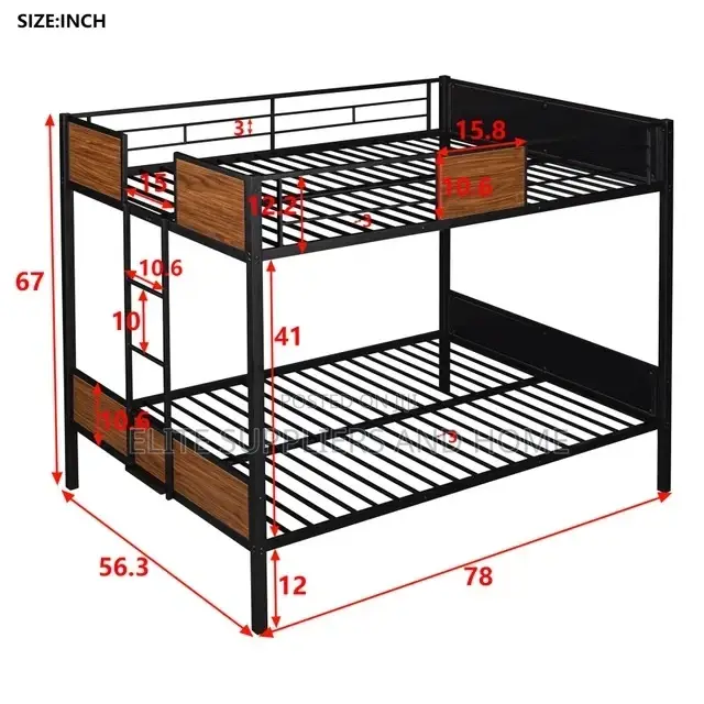 Bunk Bed (Twin Bed) 1 and Half