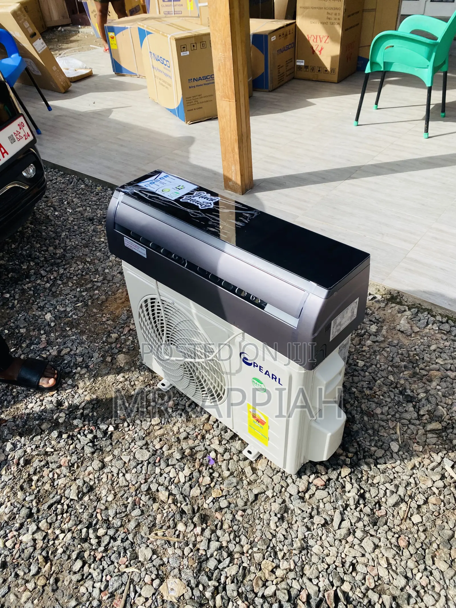 Fabulous Pearl 1.5hp Split Type Air Conditioner(Black)R410