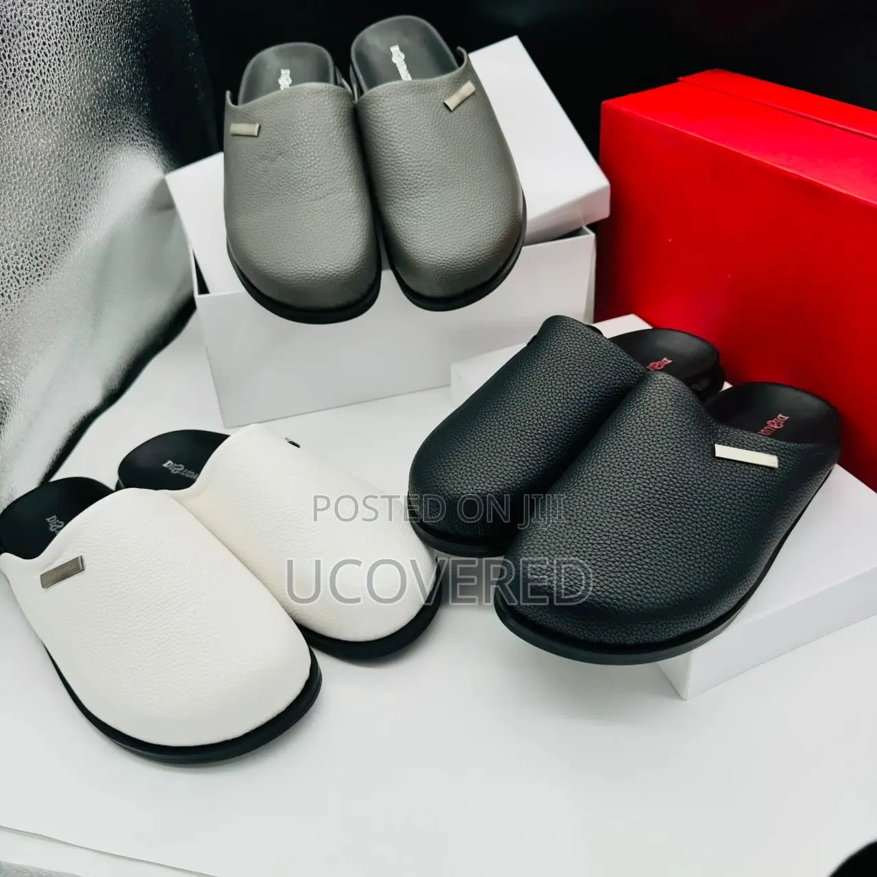 Desaudage Leather Half Shoes