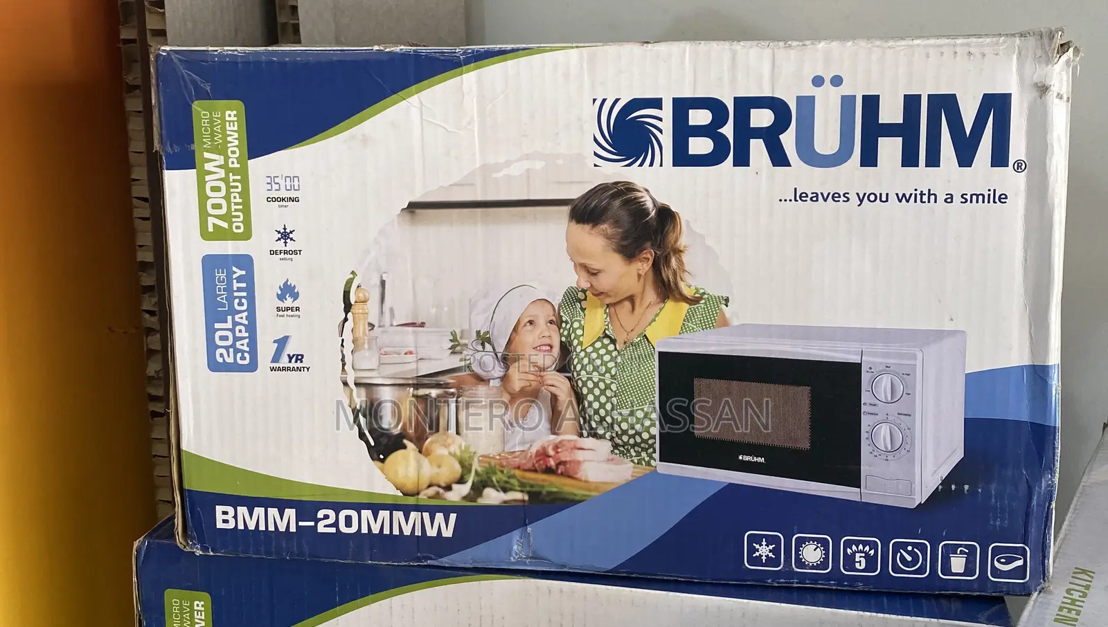Bruhm Microwave 20 Liters With Grill