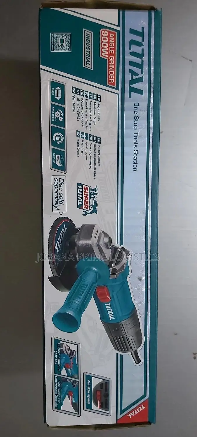 Total 900W Angle Grinder 125mm