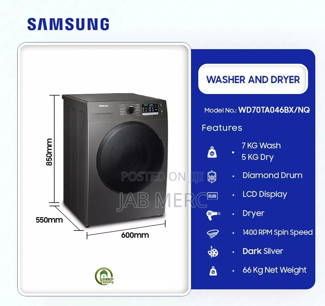 Black Friday Samsung-7kg-Washer-and-5kg-Dryer-Washing-Machine Combo