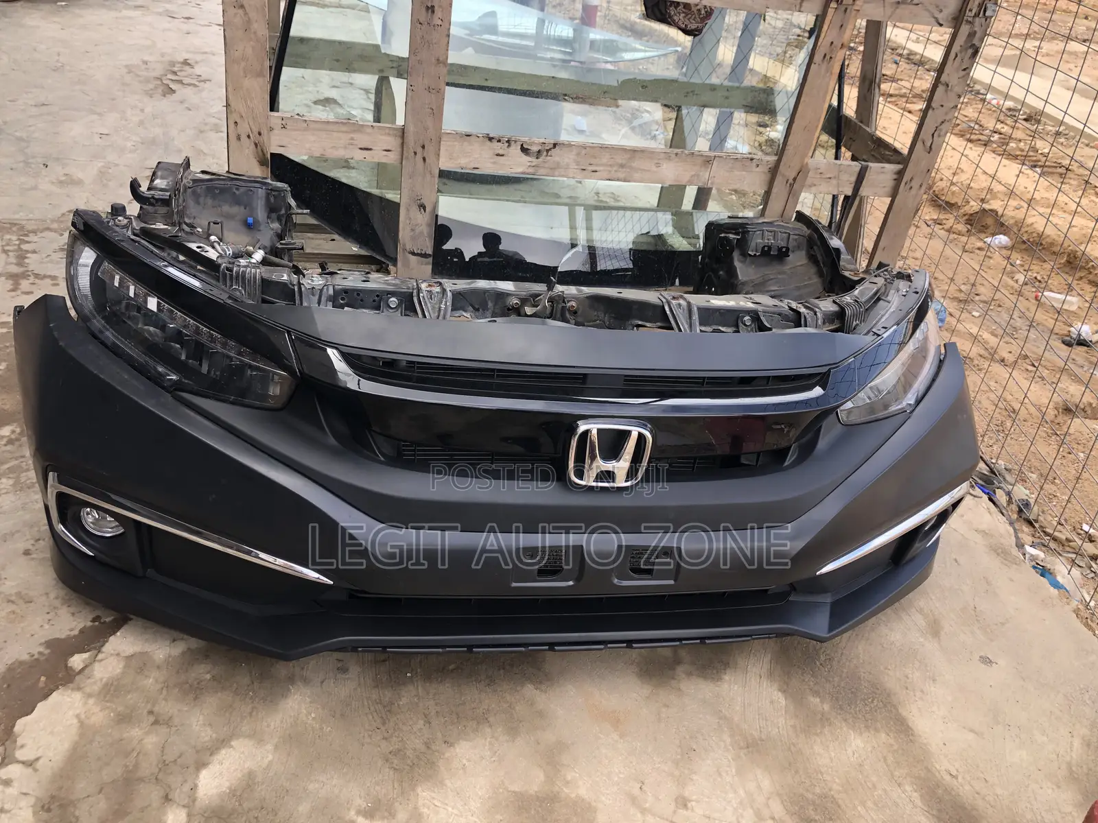 Honda Civic 2016-2017,2018,2019 Front Cut