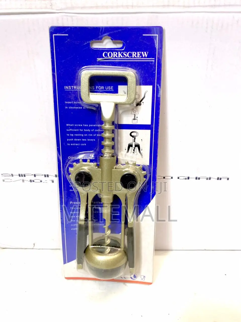 Corkscrew Wine Bottle Opener