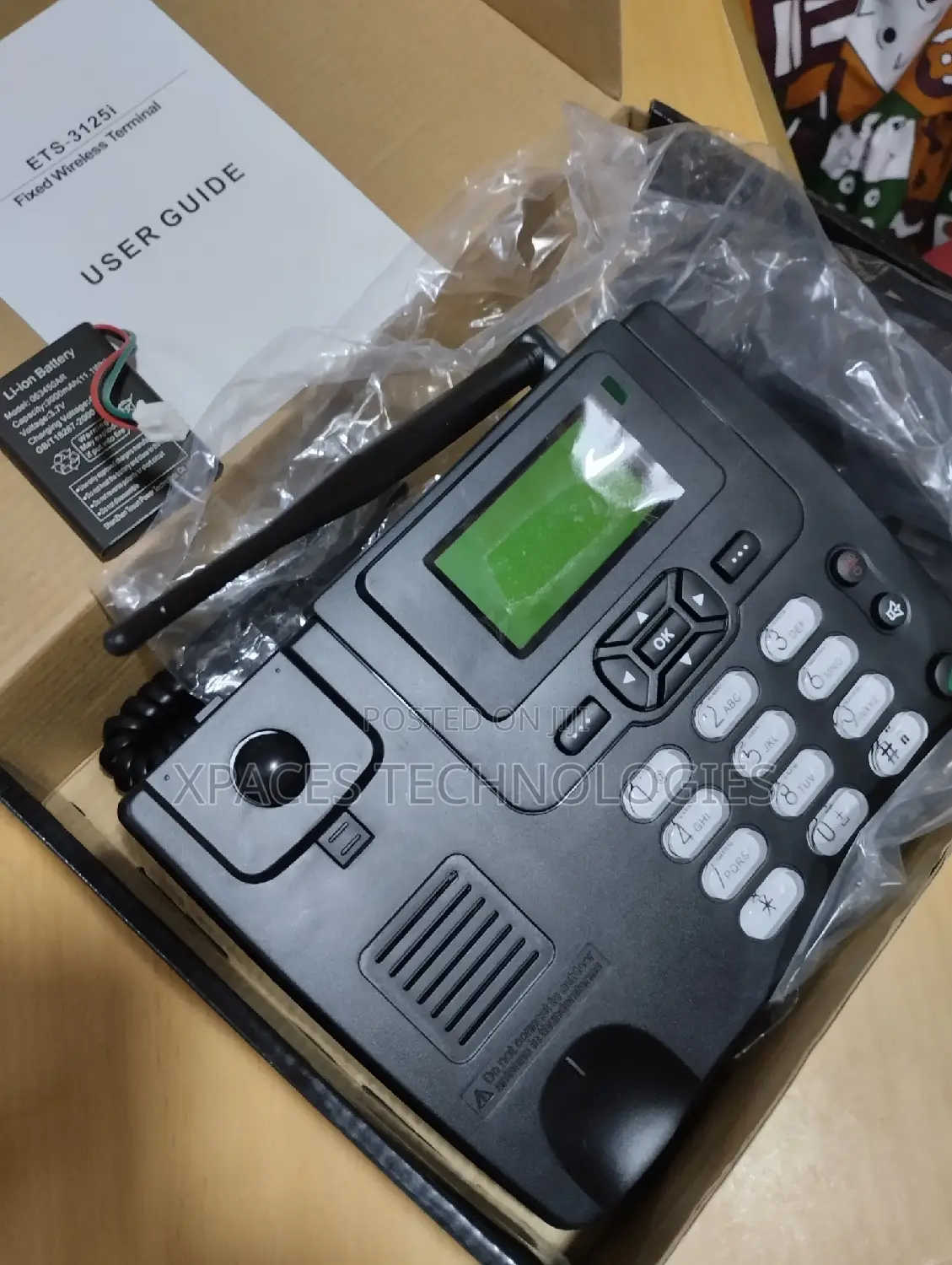 Simcard Landline Phone for Home and Office Single Sim Slot