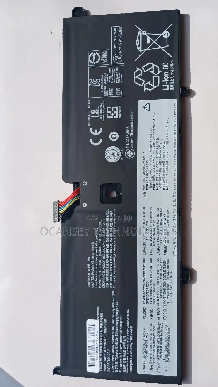 Original Lenovo L18c4ph0 Laptop Battery for Yoga C490
