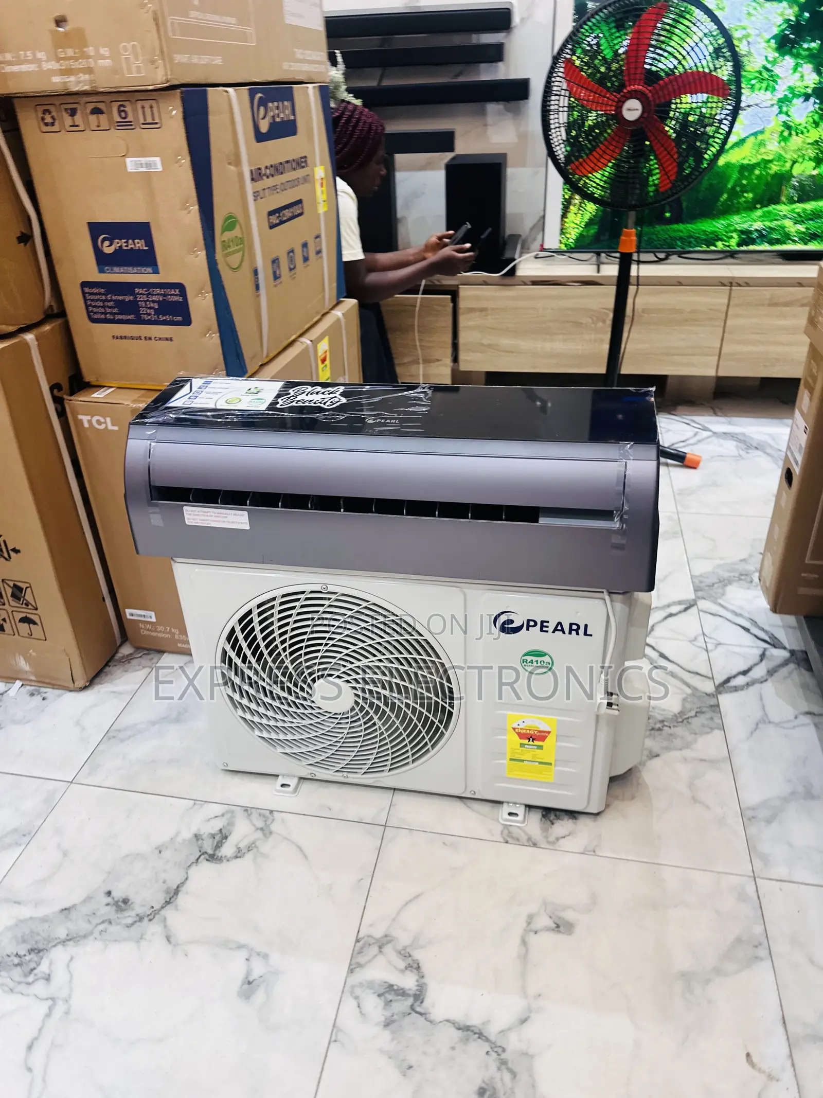 Dehumidifier Split Black Air Conditioner Pearl 1.5hp