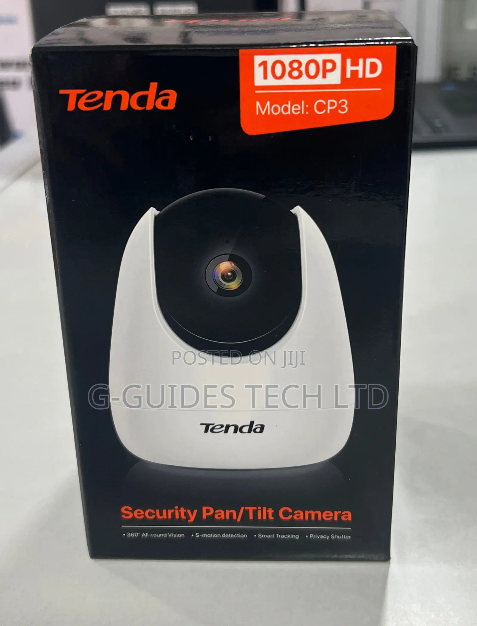 Tenda 2mp Wifi Security Pan/Tilt Camera(1080p Hd)