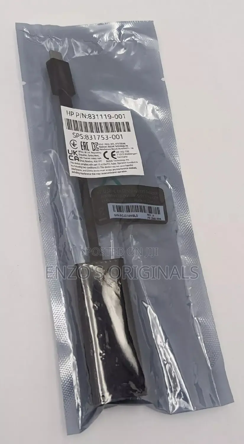Original Hp Usb-c To Display Port Adapter Usb-c To Dp