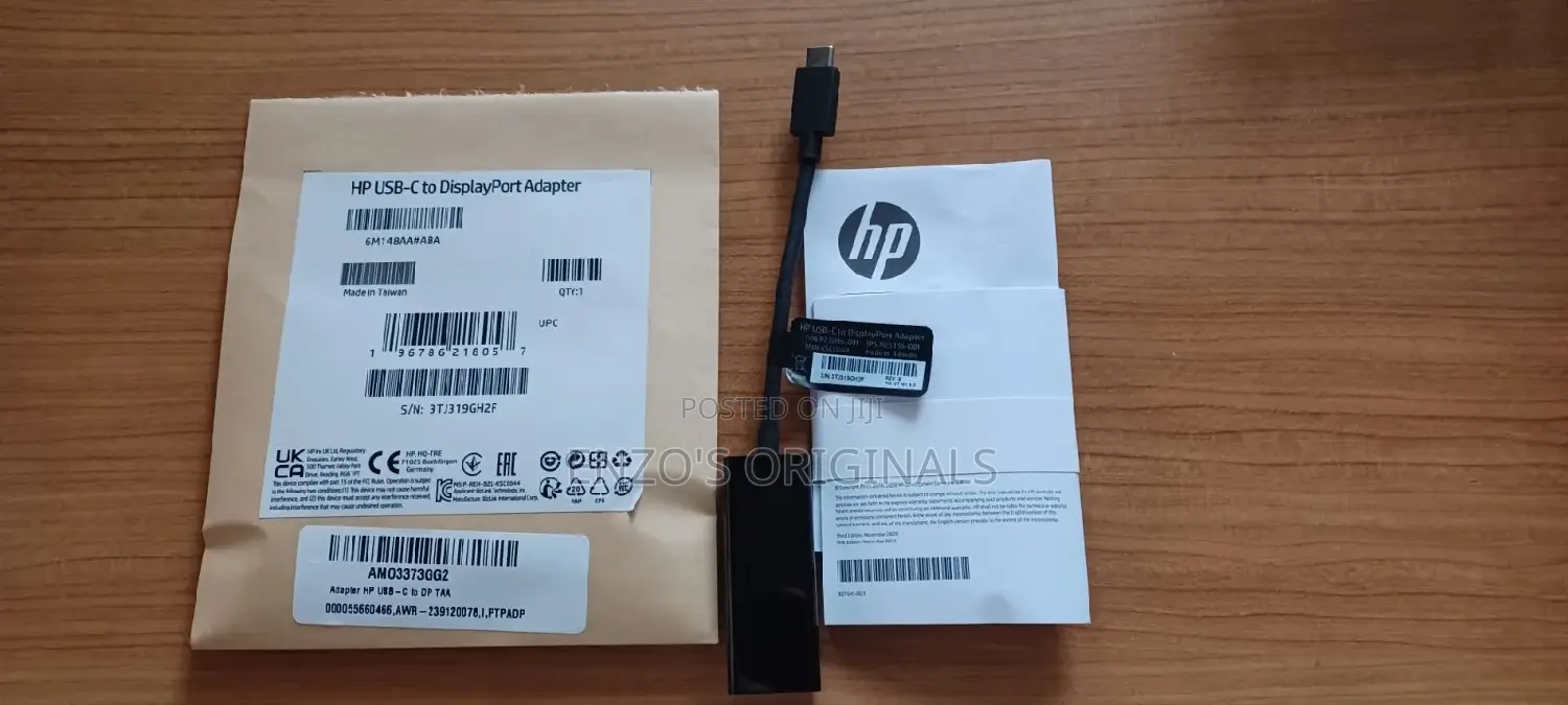 Original Hp Usb-c To Display Port Adapter Usb-c To Dp