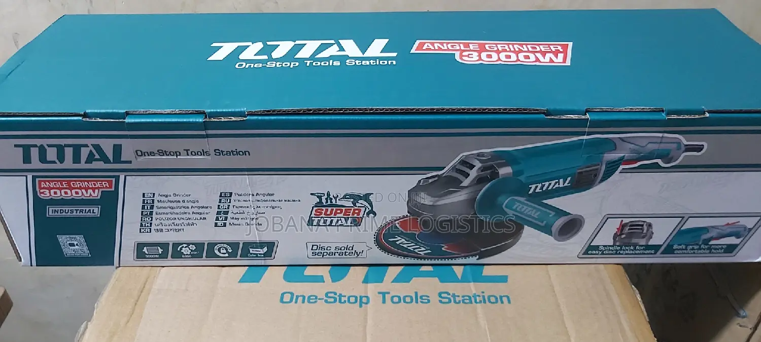 Total 3000w Angle Grinder 9"