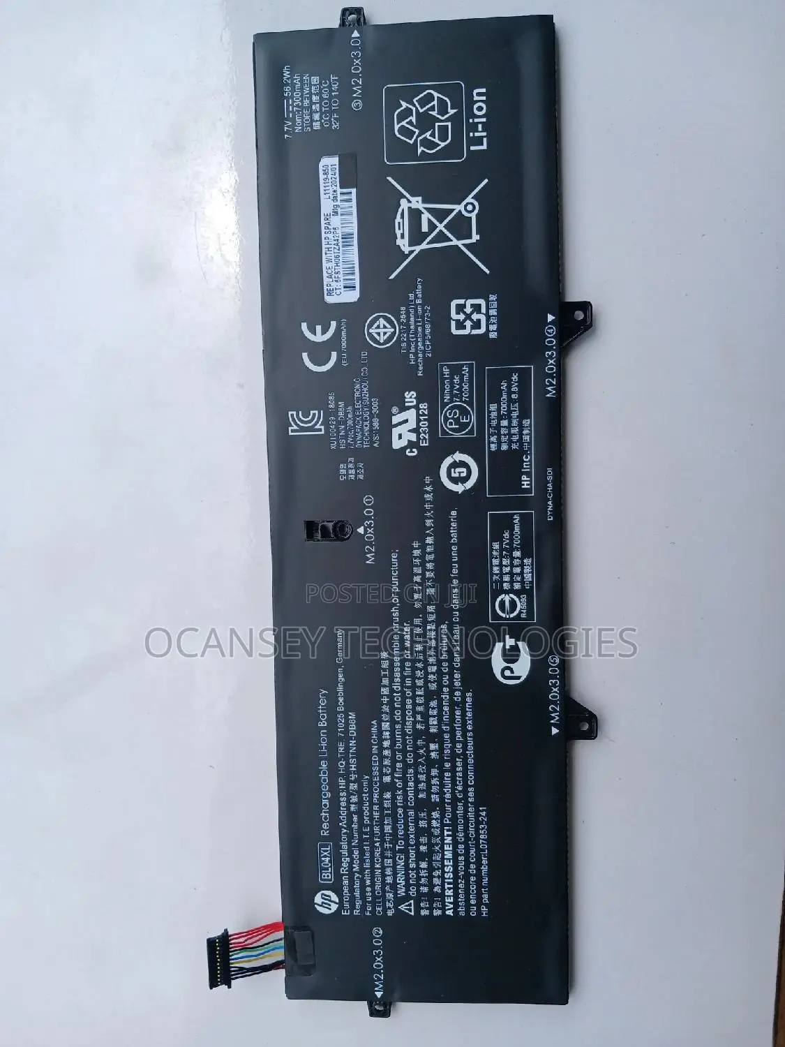 Original HP BL04XL Battery for Elitebook X360 1040 G5