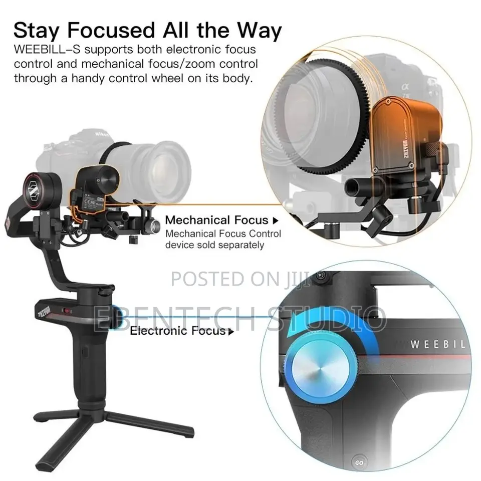 Camera Gimbal Zhiyun Weebil S for Rent