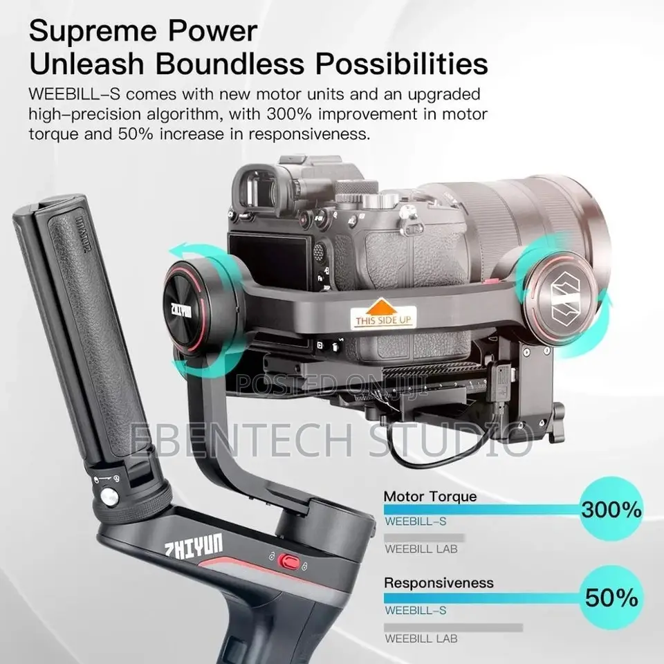 Camera Gimbal Zhiyun Weebil S for Rent