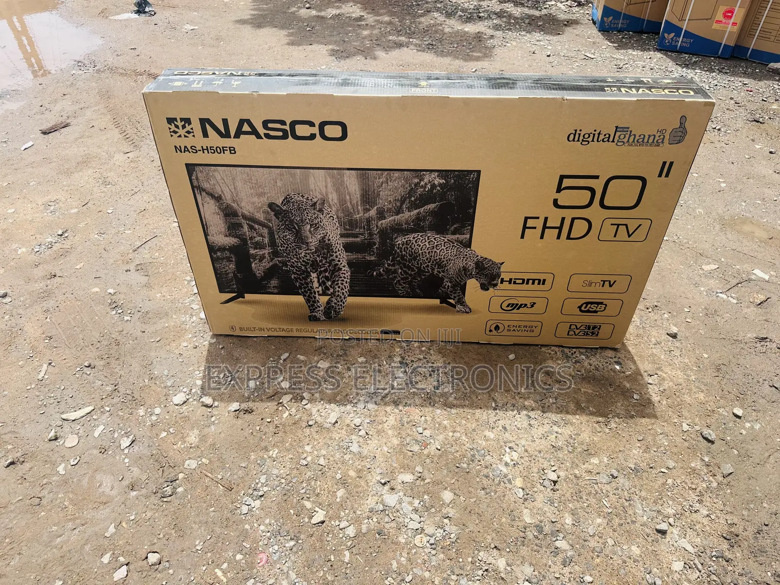 Very Awesome Slim FHD Satellite 50”Nasco Digital