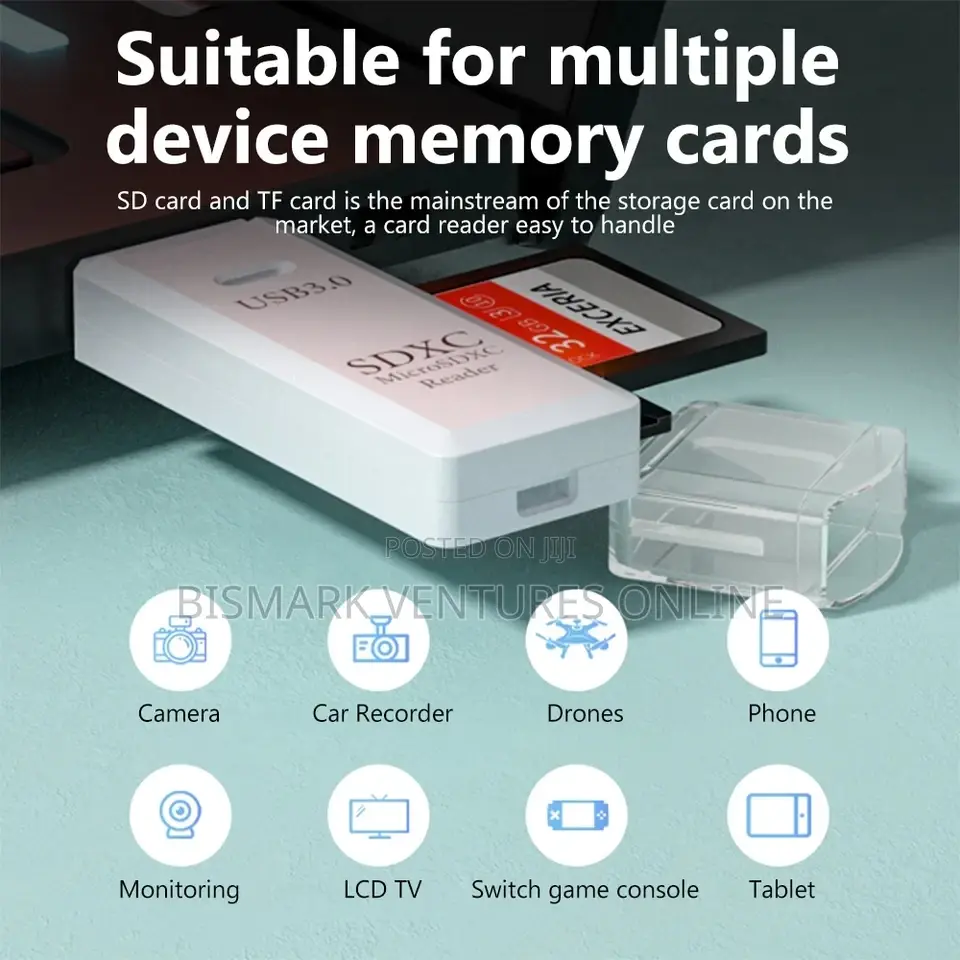 2in1 Usb Card Reader Adapter