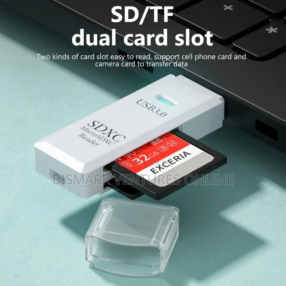 2in1 Usb Card Reader Adapter