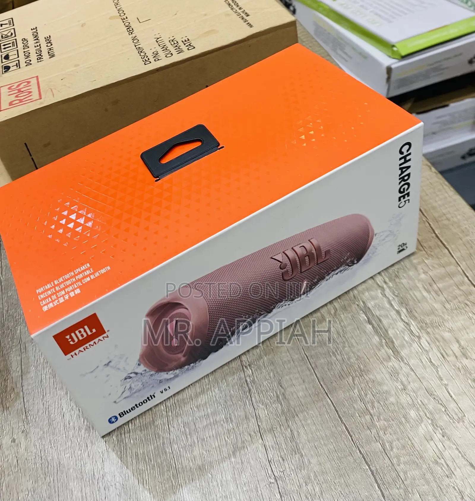 Buy Original JBL Charge 5(Pink)Wireless Bluetooth Speaker.