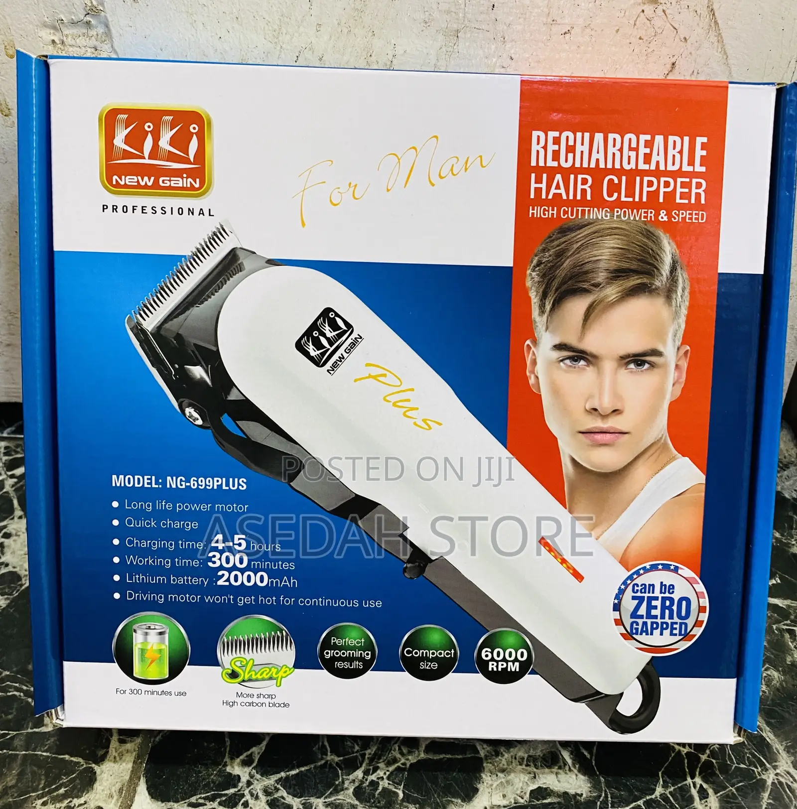 Rechargeable Professional Clipper Kiki