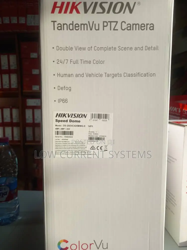 Hikvision 4mp PTZ 25x Ip Darkfighter Ds-2de4425iw-De