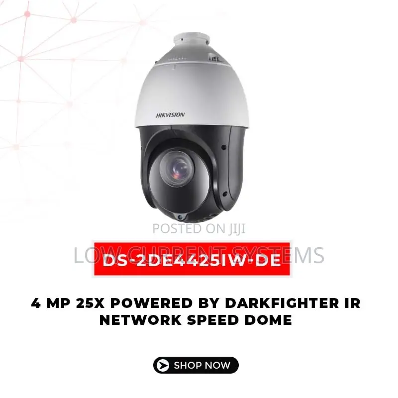 Hikvision 4mp PTZ 25x Ip Darkfighter Ds-2de4425iw-De