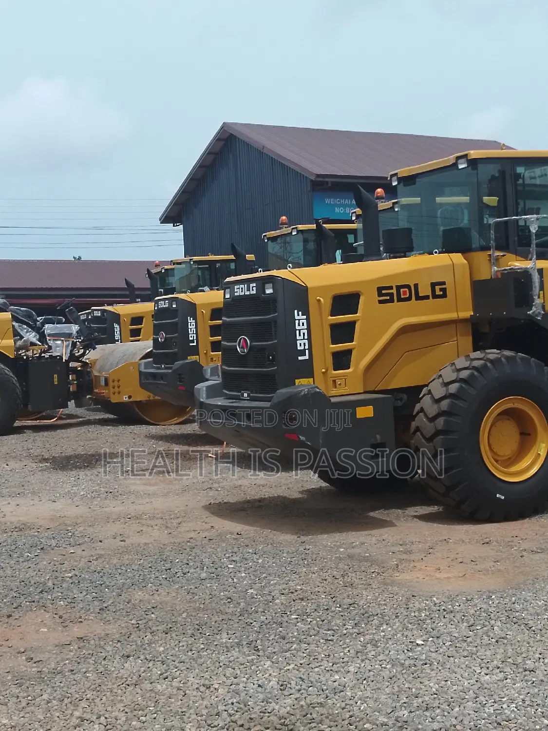 Brand New SDLG Wheel Loaders, Both 956F and 953F