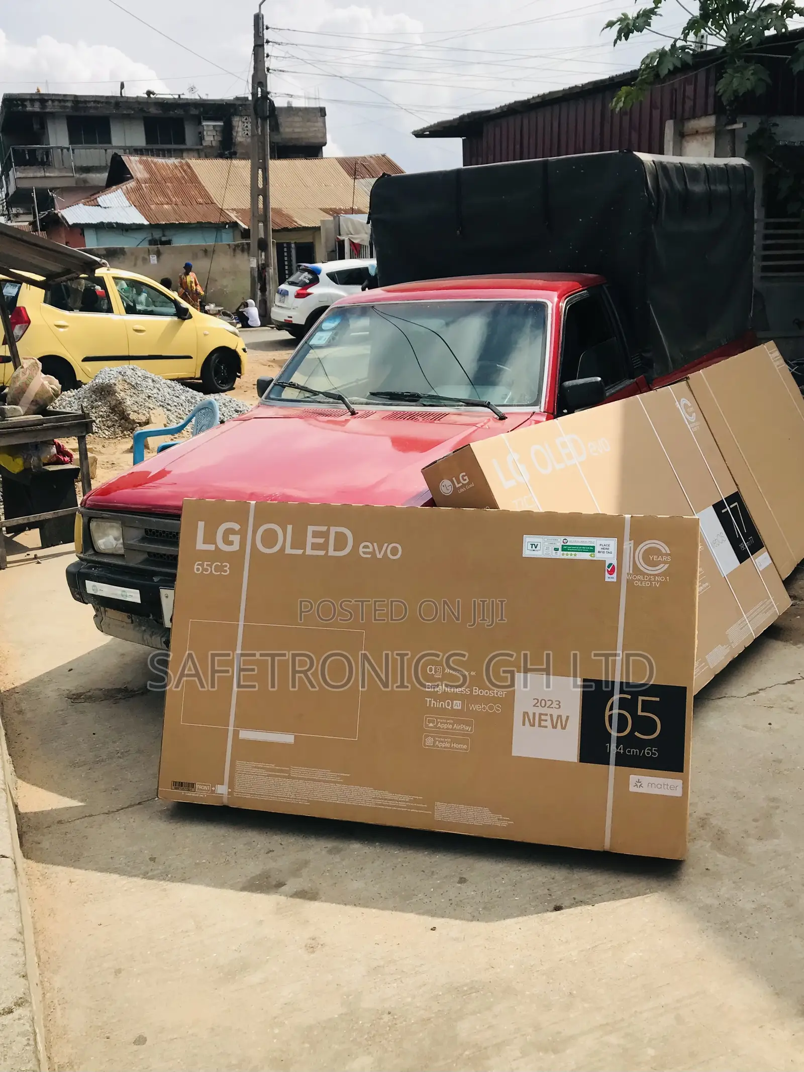 Oled Smart LG 65 Inches Glossy UHD C3 Electric Black Tv