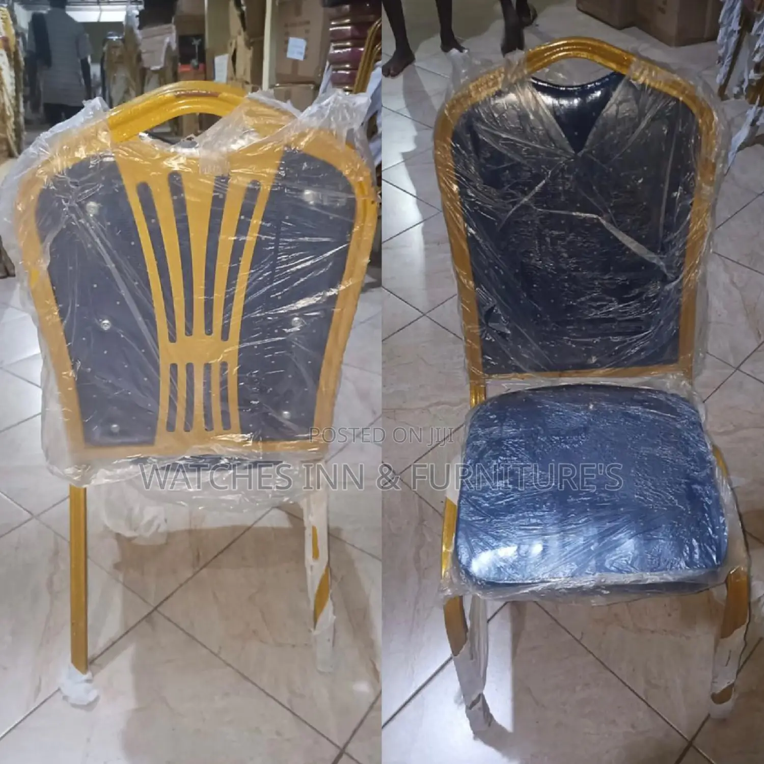 Church Chair/ Auditorium Chair ( Metal Back )
