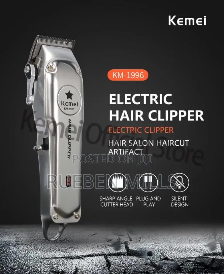 First Grade Salon Hair Clipper Barbering Machine - Kemei